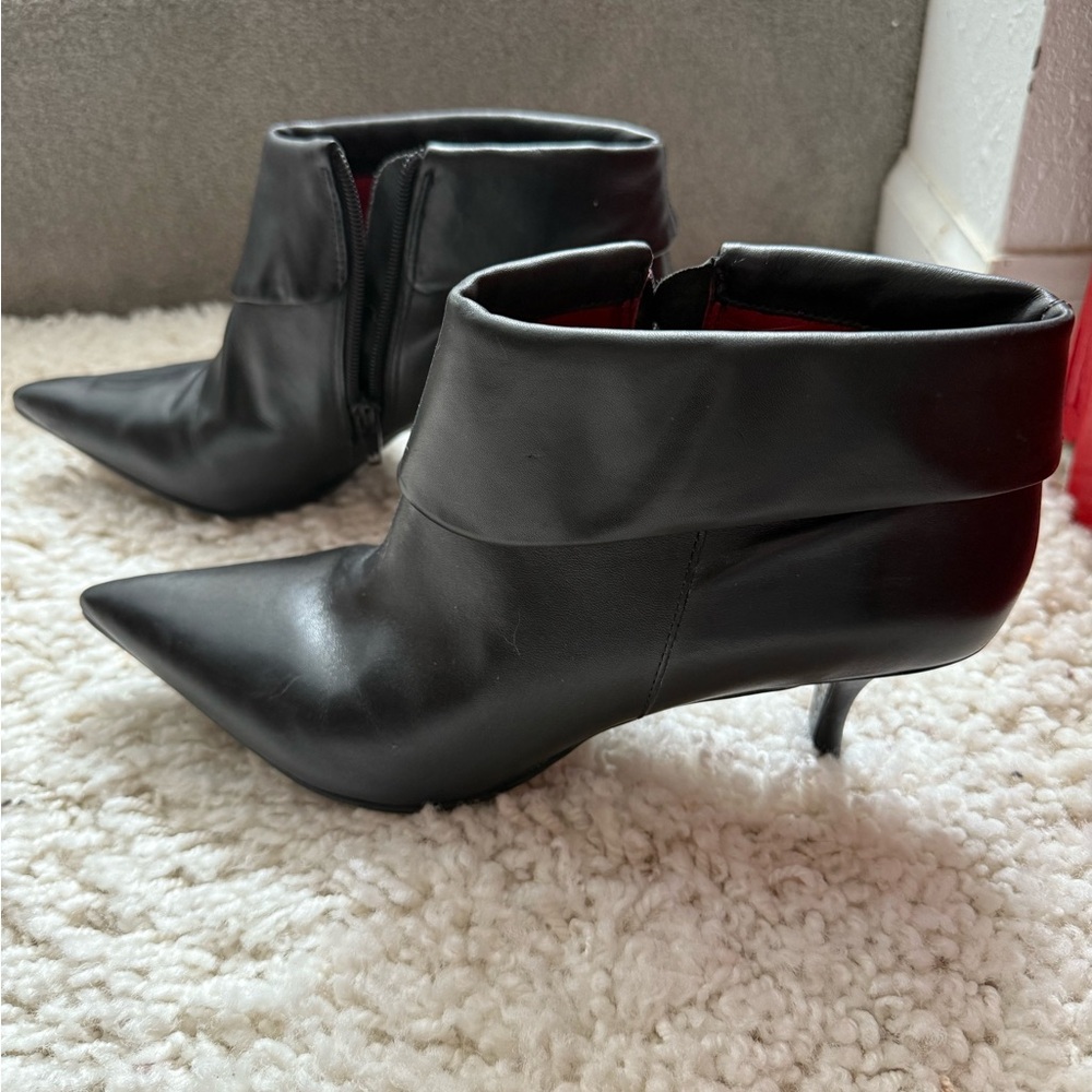 Diba ankle boots with 2 inch heel